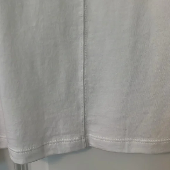 NWOT Sz Large Not Monday Emma White Short Sleeve T Shirt - Picture 8 of 10